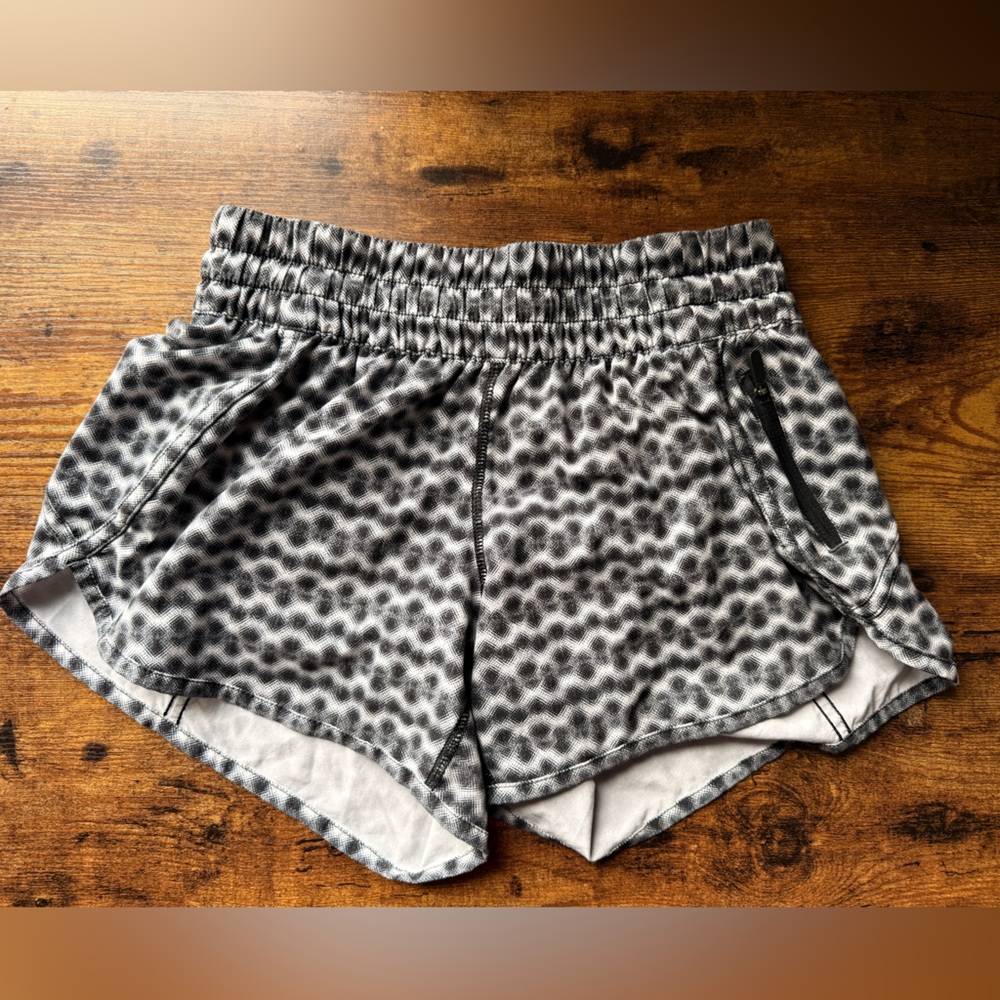 lululemon athletica Black and White Limited Edition Shorts